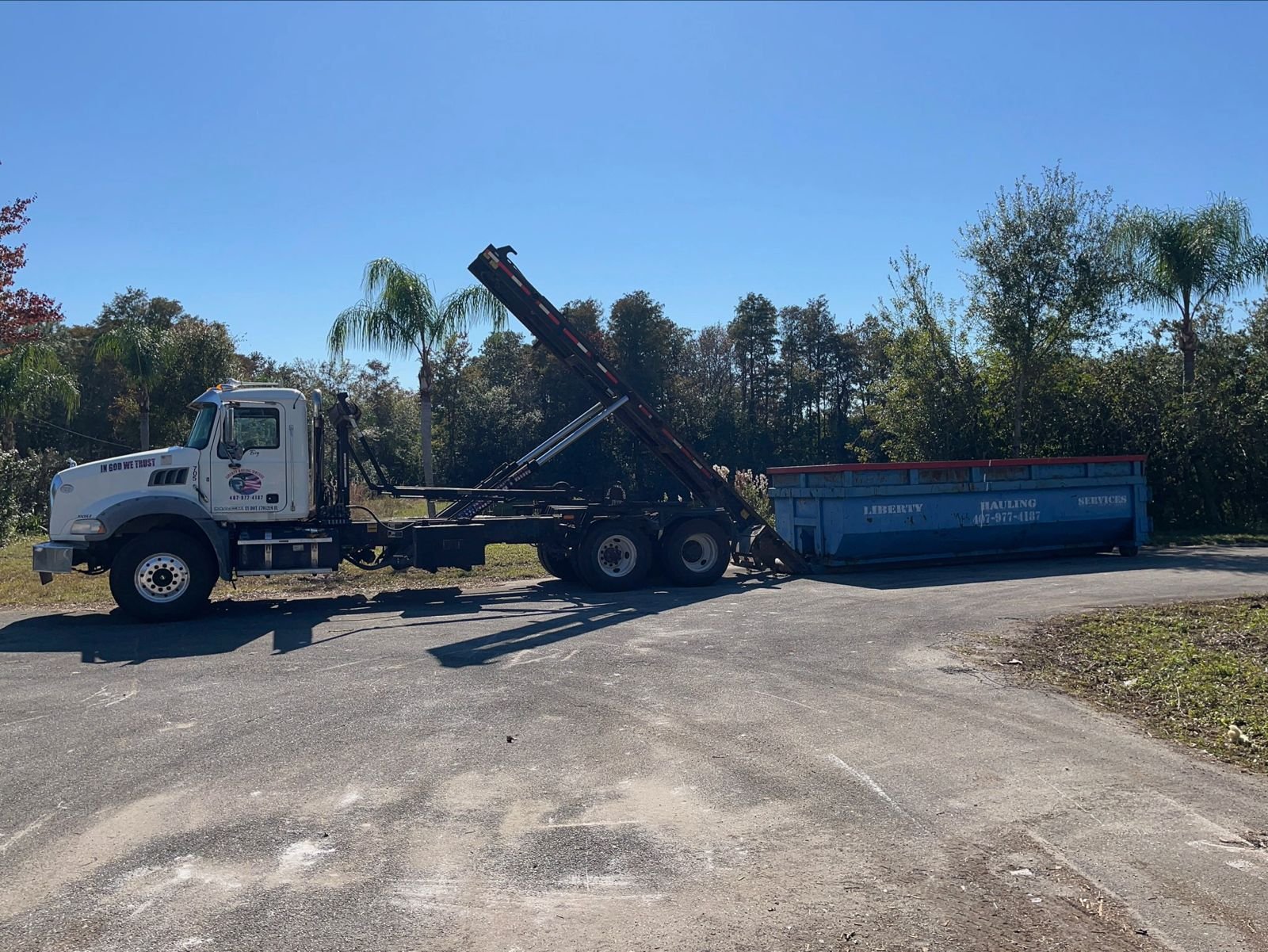 Liberty Hauling Services Delivers