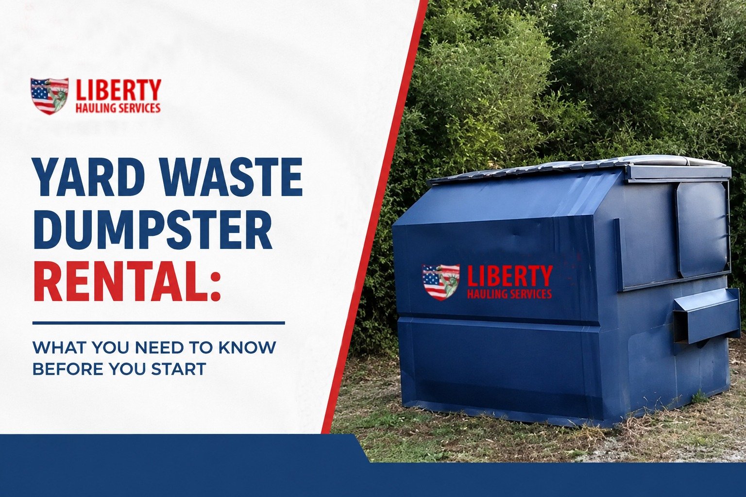 Yard Waste Dumpster Rental
