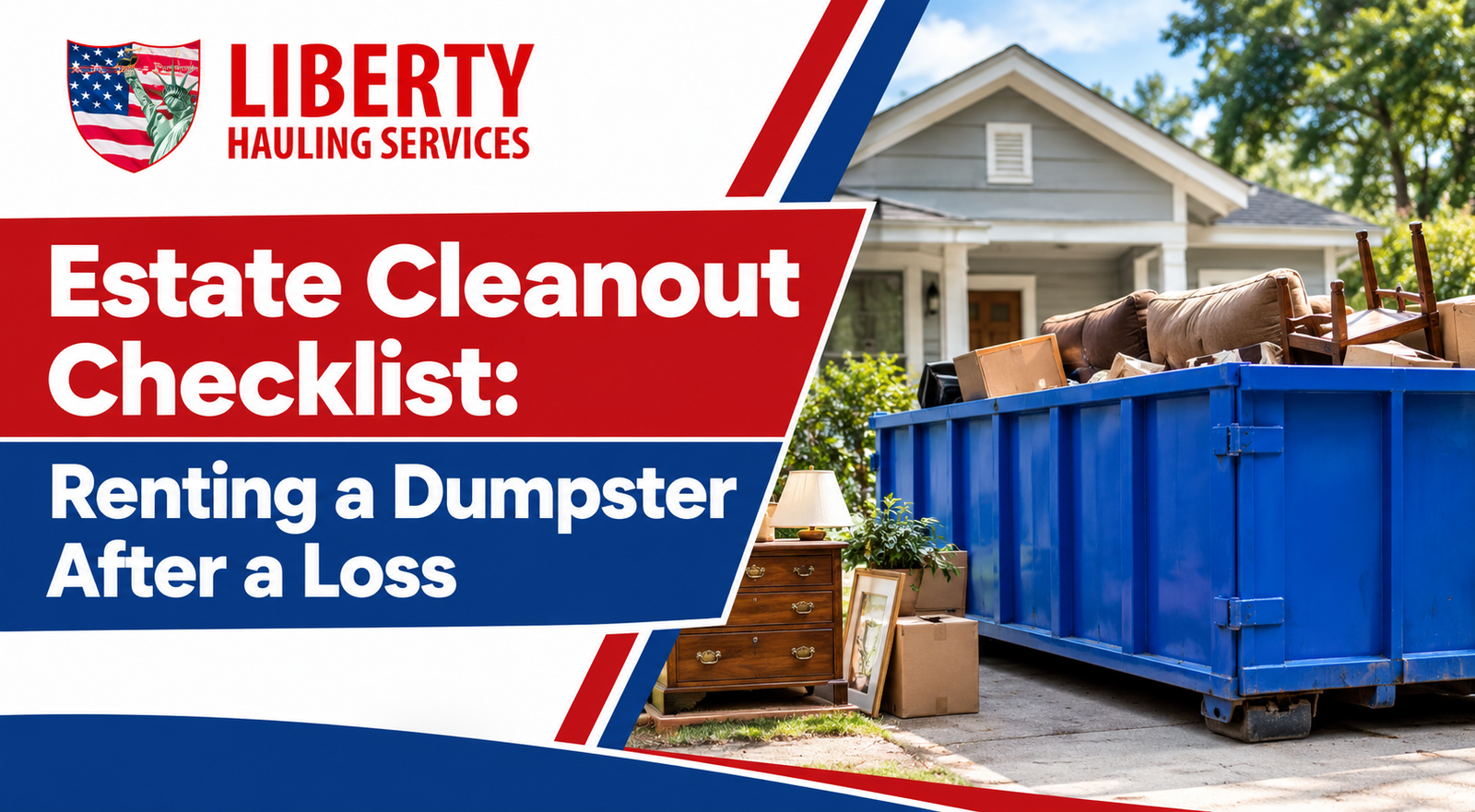Estate Cleanout Dumpster Rental